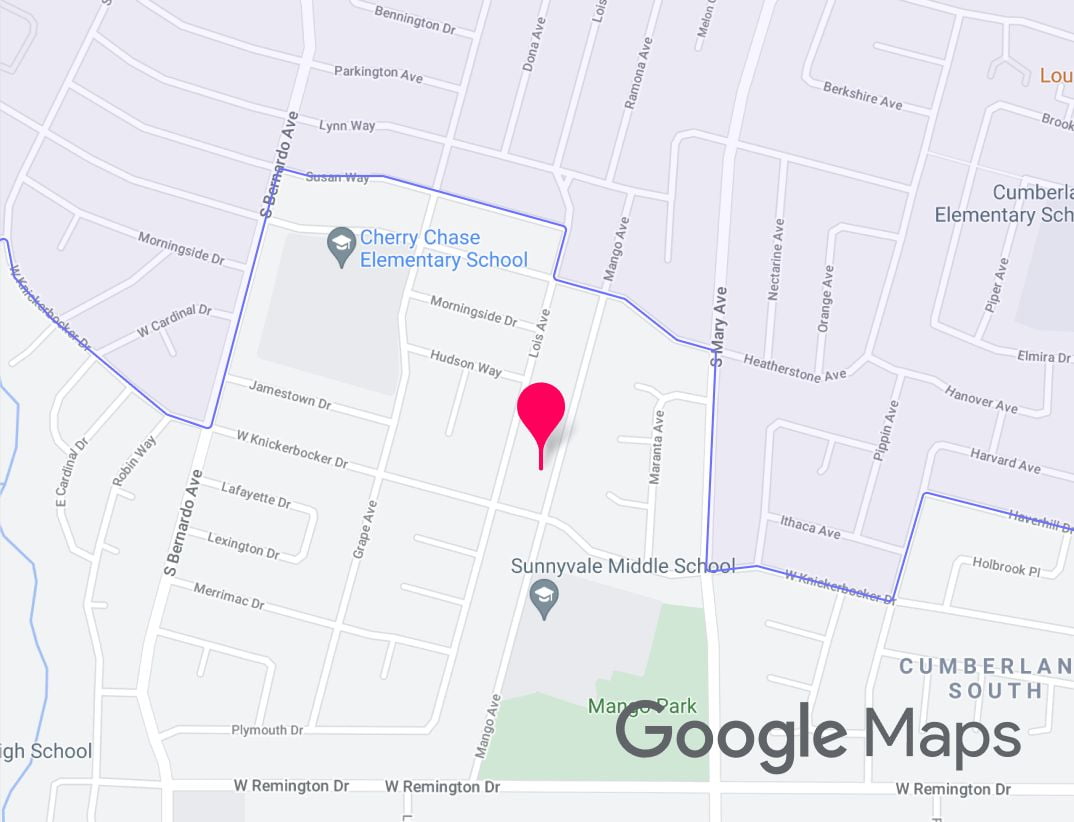 Aligned with Google Maps
